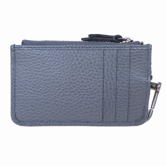 Gucci Double G Keychain Card Case Fragment Gray - Picture 2 of 12